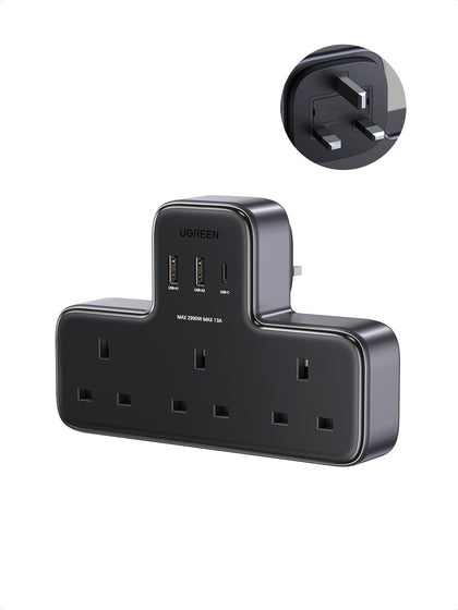 Ugreen 30W Outlet Extender (2A1C)S530