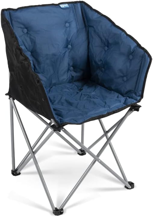 Kampa Tub Folding Camping Tub Chair Midnight Campnsea