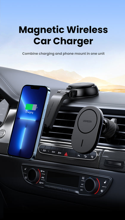 Ugreen Magnetic Car Wireless Charger 15W CD345
