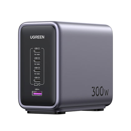 Ugreen Nexode 300W 5-Port PD GaN Fast Charger UK CD333