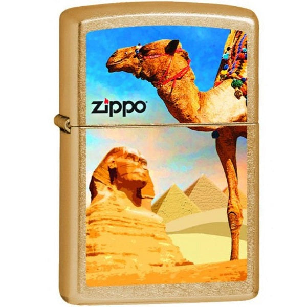 Zippo Lighter Egypt Pyramids Campnsea
