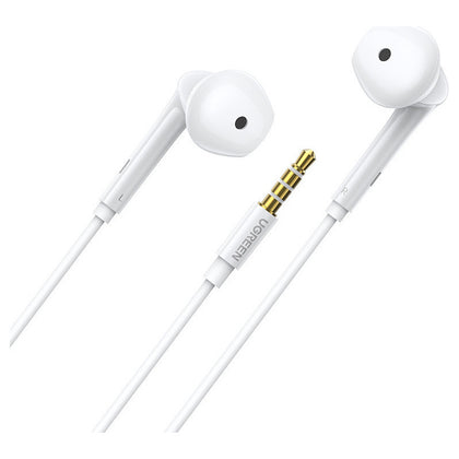 Ugreen Wired Earphones with 3.5mm Plug (White) EP101