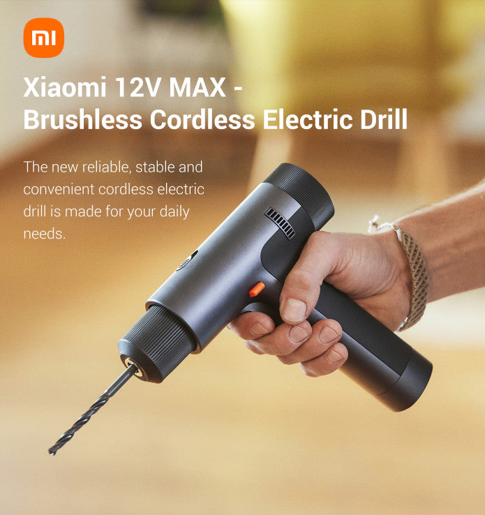 Xiaomi 12V Max Brushless Cordless Drill UK Campnsea