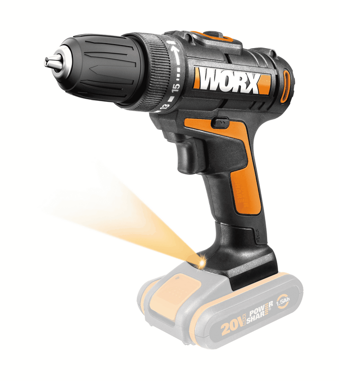 Worx 20V Drill Driver 30Nm Campnsea