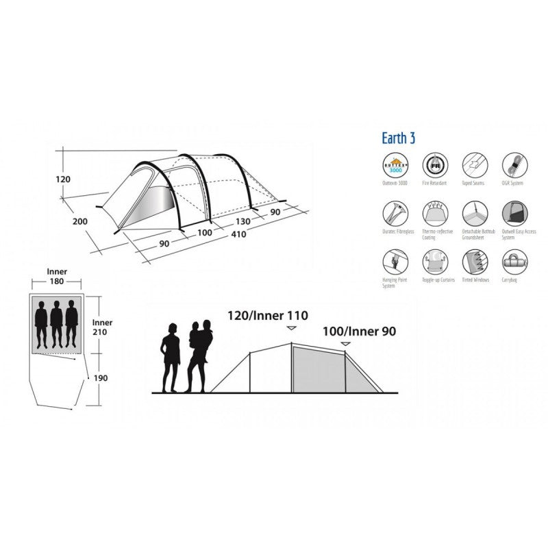 outwell aspen 500 tent Outwell