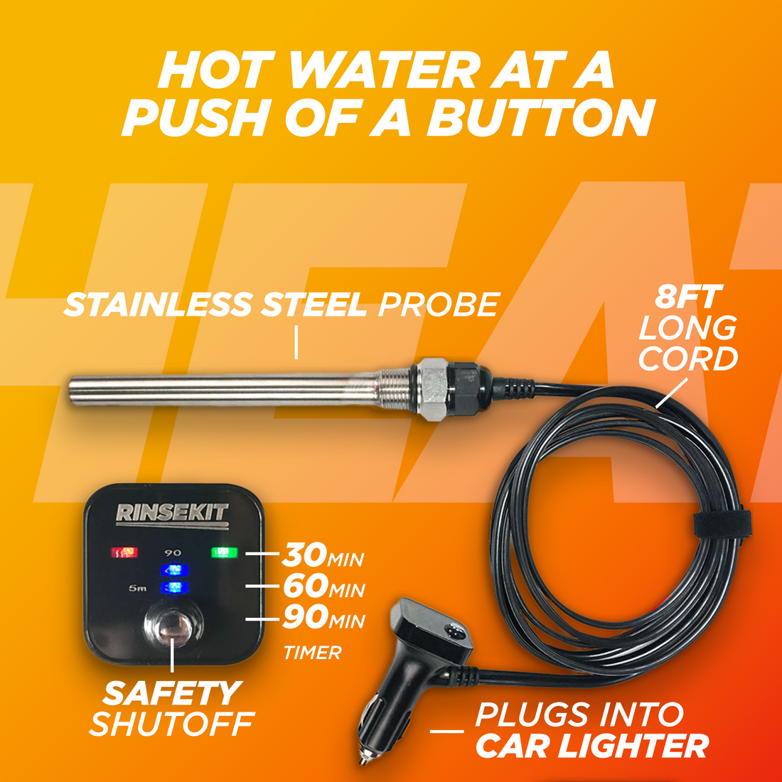 RinseKit - Hot Rod Water Heater – Campnsea