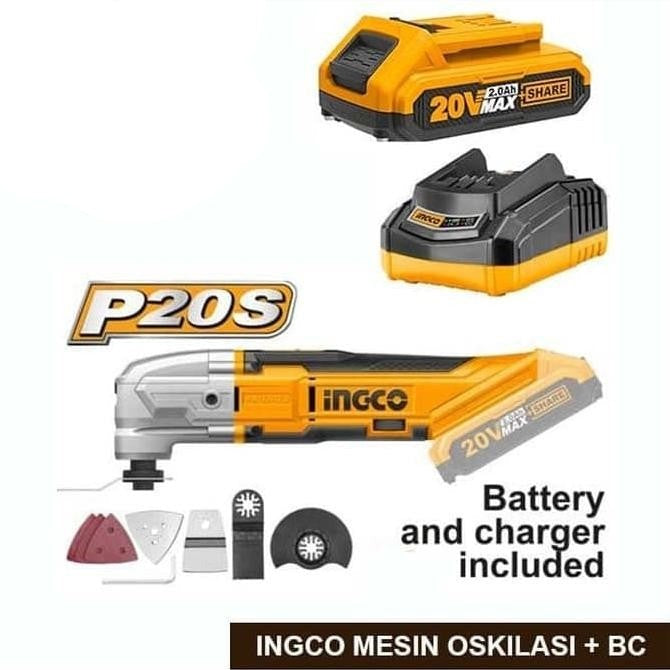 Ingco Multi Tool LiIon CMLI2001BC Campnsea