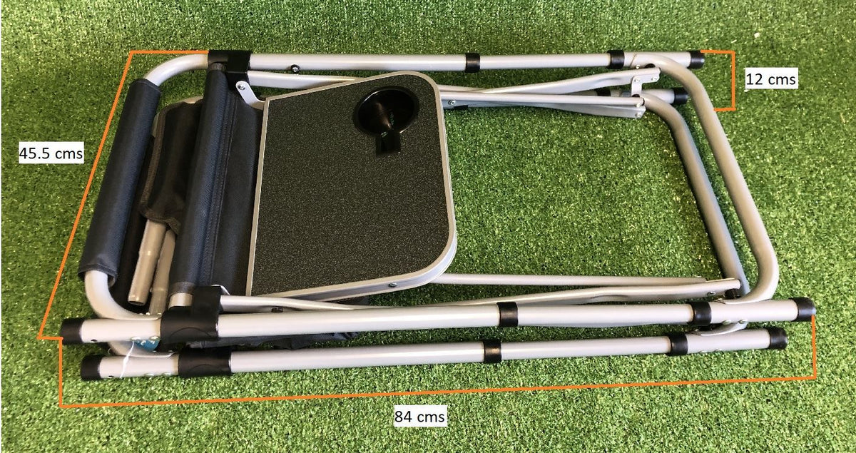 Kampa Chairman Director's Chair with Side Table and Cup Holder Campnsea