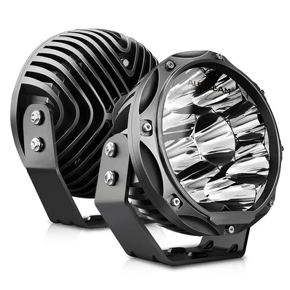 Auxbeam - 7 Inch 90W Round Spot Beam Offroad LED Driving Lights for SAE compliant