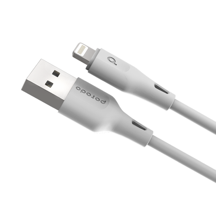 Porodo USB Cable Lightning Connector Durable Fast Charge and Data Cable (1.2m/4ft)