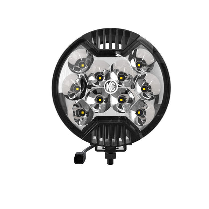 KC | UNIVERSAL 6” SLIMLITE 50W LED SPOT BEAM PAIR | 7260 LUMENS EA