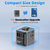 Travelest Universal Travel Adapter GaN 35W with 3 USB-C & 2 USB-A, AC 2500W, Works with 200+ Countries