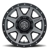 أيكون ألويس ريبوند HD تيتانيوم – 18 × 9 / 8 × 170 +6مم / 5.25 بوصة BS