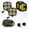 KC LIGHTS | UNIVERSAL FLEX ERA 4 80W MASTER KIT | BOTH BEAM OPTION PAIR 7912 LUMENS EA