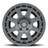 3217857345SB COMPASS 5×5 / 17×8.50 SATIN BLACK