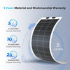 Renogy 100W flexible Monocrystalline black Solar Panel