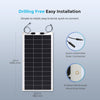 Renogy 100W flexible Monocrystalline black Solar Panel