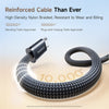 Baseus Dynamic 4 Pro Magnetic Fast Charging Cable USB-C to USB-C 100W 1m - Black