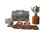 Camping Family - Complete Tea Set Box for outdoor Green (Big)