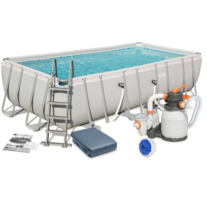 56466 Bestway 5.49m x 2.74m x 1.22m Rectangular Pool Set