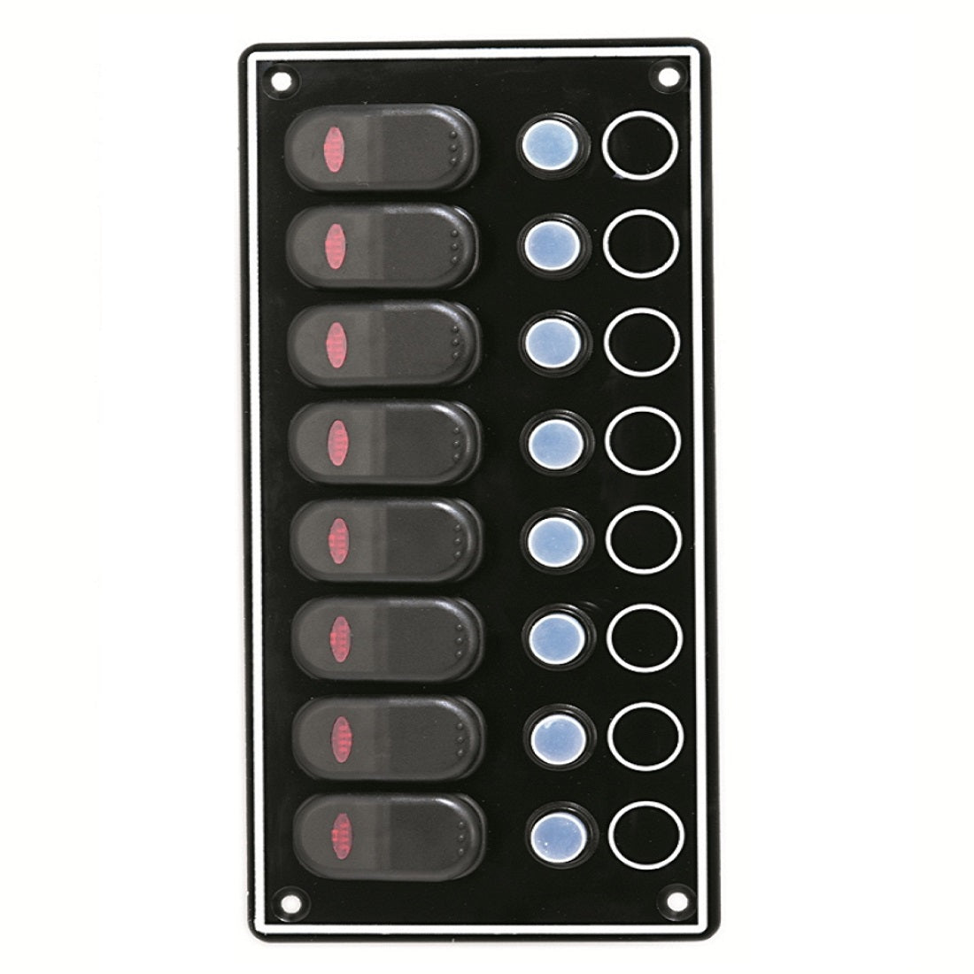 Waterproof Switch Panel 8 gang – Campnsea