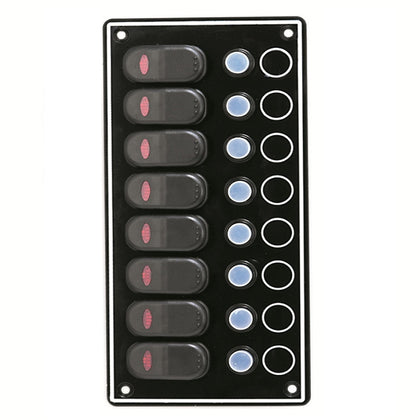Waterproof Switch Panel 8 gang
