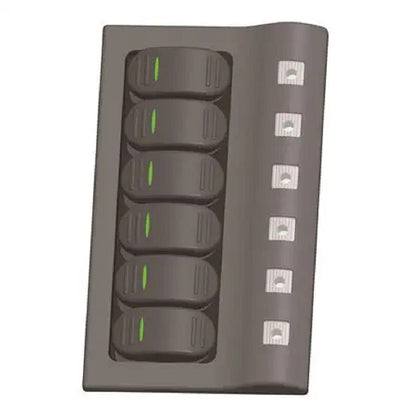 Plastic Switch Panel 6 Gang