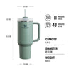 STANLEY QUENCHER H2.0 FLOWSTATE™ TUMBLER | 1.2L | 40 oz