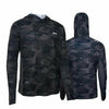 Hooded Long Sleeve Performance Shirt Camo