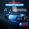 NexTool Outdoor 12 in 1 Thunder Music Flashlight - Black