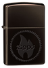 Zippo Lighter Regular High Polish Chrome Flame Circle