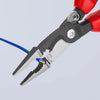 Knipex - 13 92 200 | Electrical Installation Pliers w/ Locking Lever | Multi-Component Handle | Black Atramentized - 200mm