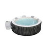 60059 Lay-Z-Spa Hollywood AirJet Inflatable Hot Tub Spa with LED Lights 4-6 person
