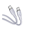 Voltme Powelink Moss Liquid Silicon Cable Type C to Type C 3A / 1M (60W) Gray