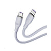 Voltme Powerlink Moss Liquid Silicon Cable Type C to Type C 5A / 1M (100W) Emarker Gray