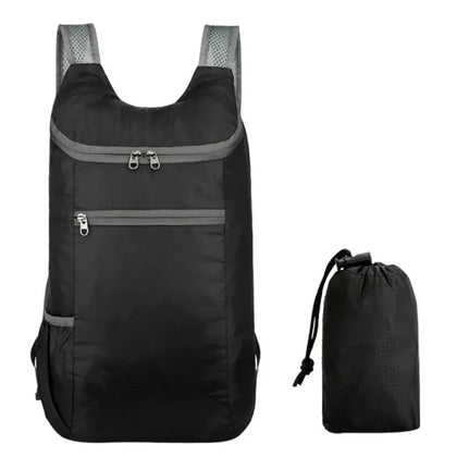 15L Waterproof Folding Backpack Ultralight Camping Backpack