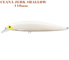 Major Craft CJK-110SPS Jerkbait Suspend Lure 110mm 16g #004 YELLOW CHEEK PEARL WHITE