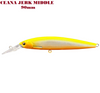Major Craft CJK-90SPM Jerkbait Mid Suspend Lure 11g #012 CHARTREUSE
