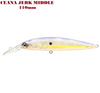 Major Craft CJK-110SPM Jerkbait Mid Sospendere 17g #016 SEXY SHAD