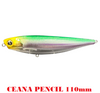 Major Craft CPN-110 Pencil Floating Lure 23g #001 BLUE BACK SILVER