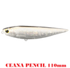 Major Craft CPN-110 Pencil Floating Lure 23g #003 BLACK BACK SILVER