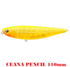 Major Craft CPN-110 Pencil Floating Lure 23g #019 GHOST CHARTREUSE BONE