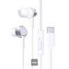 Baseus Encok CZ11 Wired Earphones - Moon White