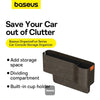 Baseus OrganizeFun Car Console Storage Organizer - Cluster Black