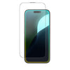 Amazingthing Iphone 16 Pro 6.3 2.75D Fully Covered Dust Filter Titan Matte Blue Light Glass - Clear