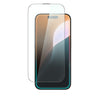 Amazingthing Iphone 16 Pro 6.3 2.75D Fully Covered Dust Filter Titan Blue Light Glass - Clear