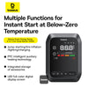 Baseus Primetrip Series Super Energy 4-in-1 Car Jump Starter 1200A - Cluster Black