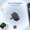 Baseus Palm Fast Charger 1C 30W - Cluster Black (with Baseus Cable USB-C to USB-C 60W)