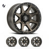RAM 1500 (17×8.50) 4x REBOUND BRONZE 6×5.5″ (0 OFFSET)
