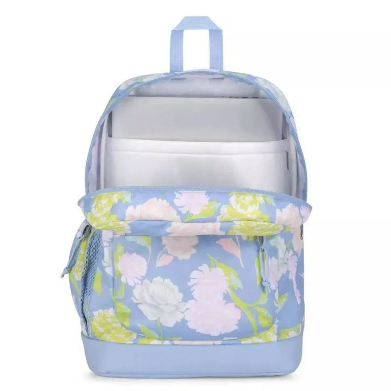 Jansport Cross Town Autumn Tapestry Hydranga Backpacks – Campnsea
